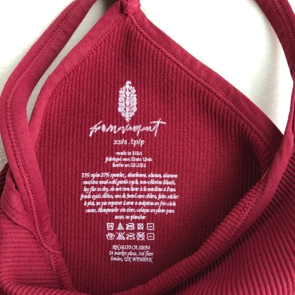 NWOT Free People Happiness Runs Square Neck Onesie - Picture 11 of 12